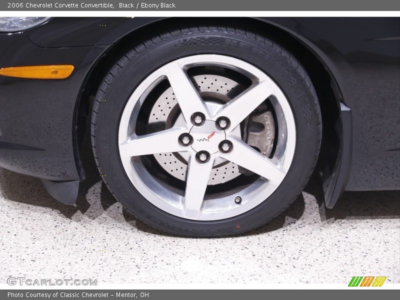 Black / Ebony Black 2006 Chevrolet Corvette Convertible