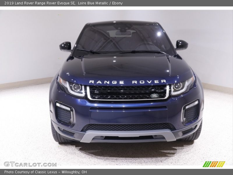 Loire Blue Metallic / Ebony 2019 Land Rover Range Rover Evoque SE