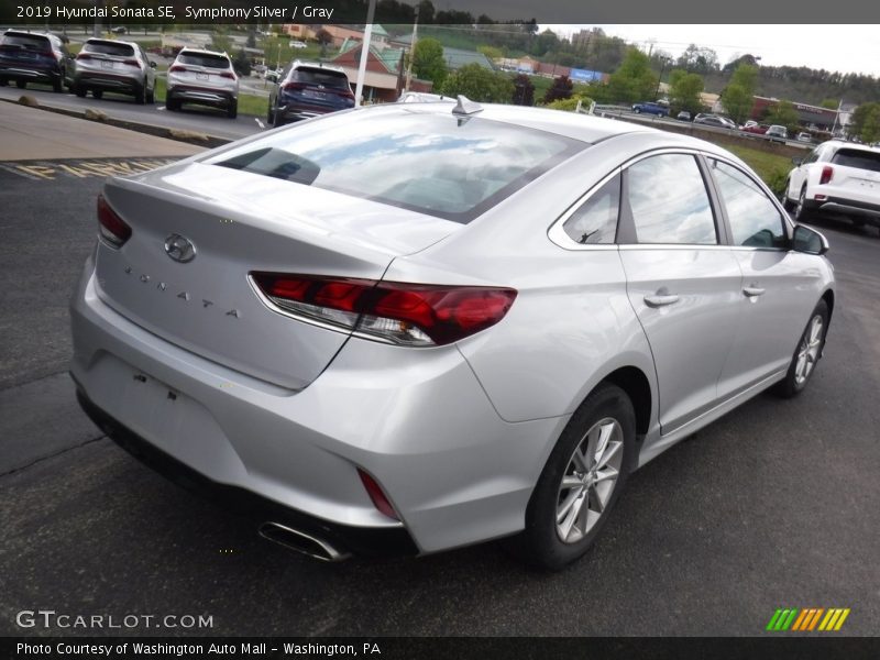 Symphony Silver / Gray 2019 Hyundai Sonata SE