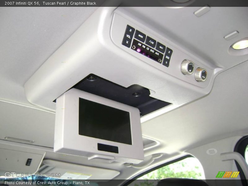 Tuscan Pearl / Graphite Black 2007 Infiniti QX 56