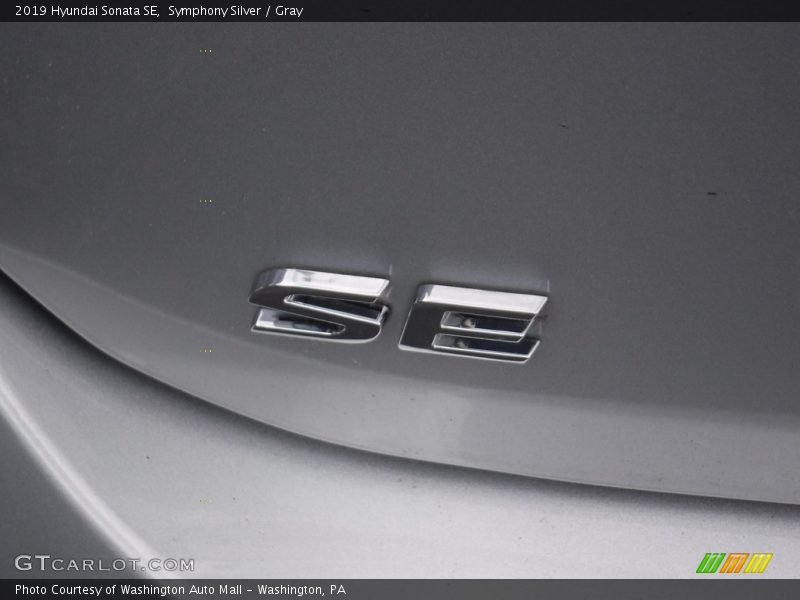 Symphony Silver / Gray 2019 Hyundai Sonata SE