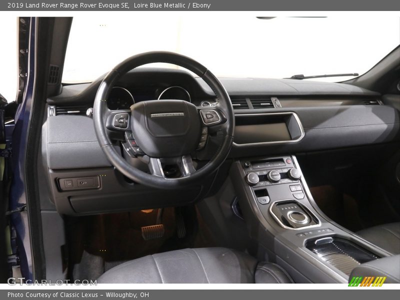 Loire Blue Metallic / Ebony 2019 Land Rover Range Rover Evoque SE