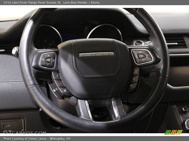 Loire Blue Metallic / Ebony 2019 Land Rover Range Rover Evoque SE