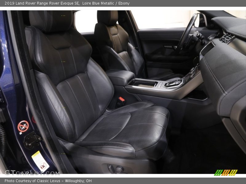 Loire Blue Metallic / Ebony 2019 Land Rover Range Rover Evoque SE