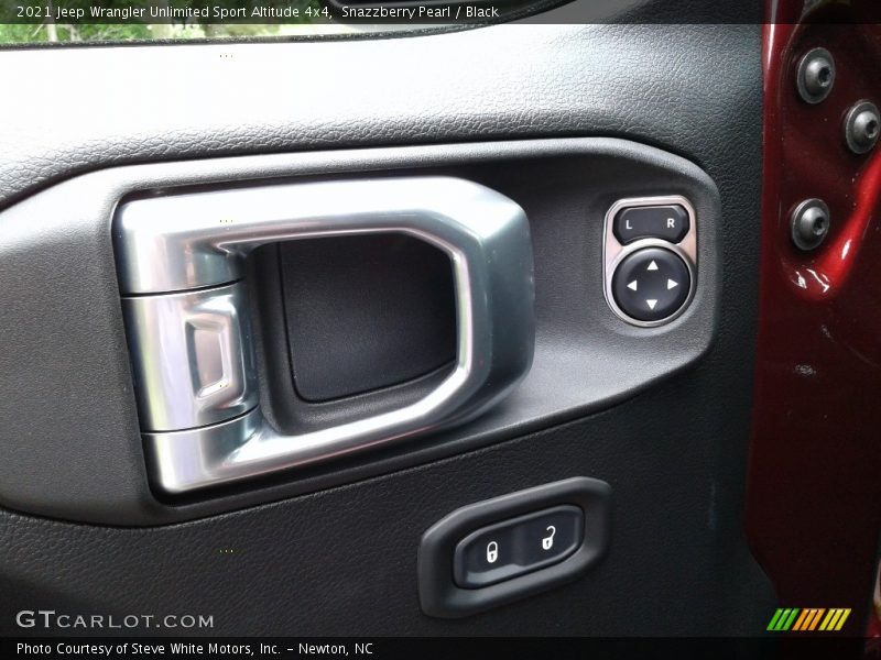 Snazzberry Pearl / Black 2021 Jeep Wrangler Unlimited Sport Altitude 4x4