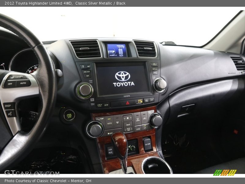 Classic Silver Metallic / Black 2012 Toyota Highlander Limited 4WD