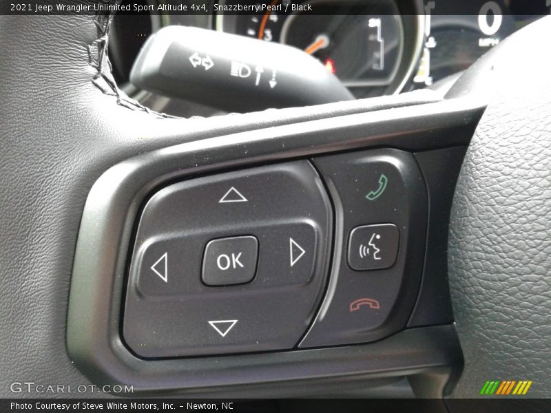 Snazzberry Pearl / Black 2021 Jeep Wrangler Unlimited Sport Altitude 4x4