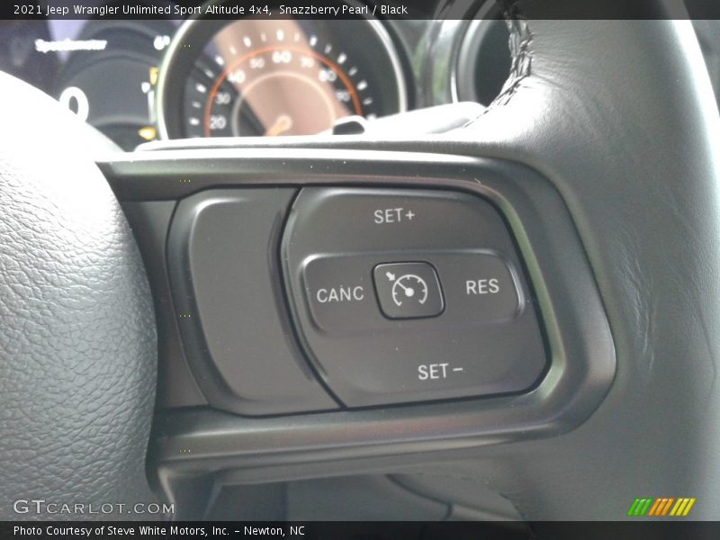 Snazzberry Pearl / Black 2021 Jeep Wrangler Unlimited Sport Altitude 4x4