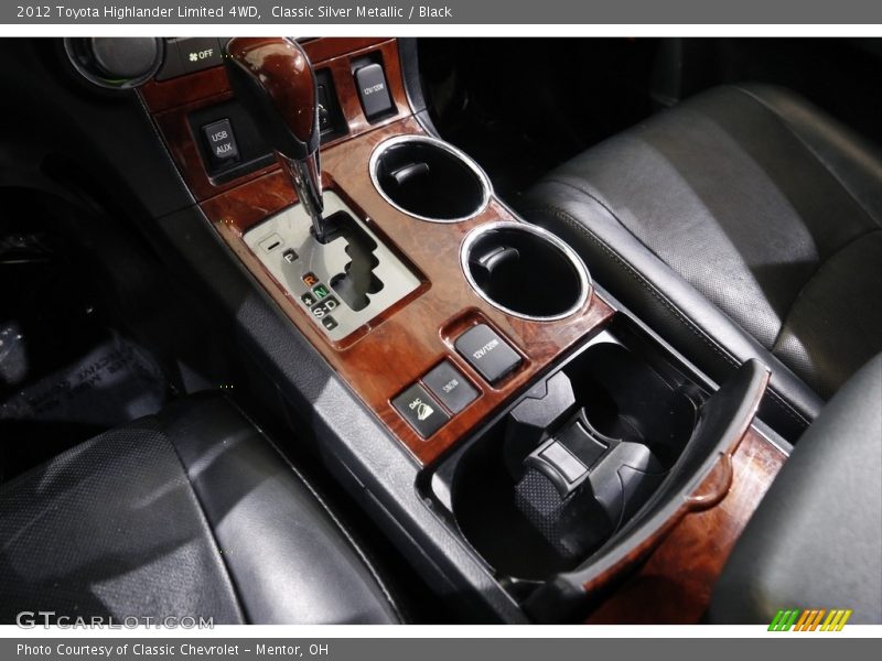 Classic Silver Metallic / Black 2012 Toyota Highlander Limited 4WD