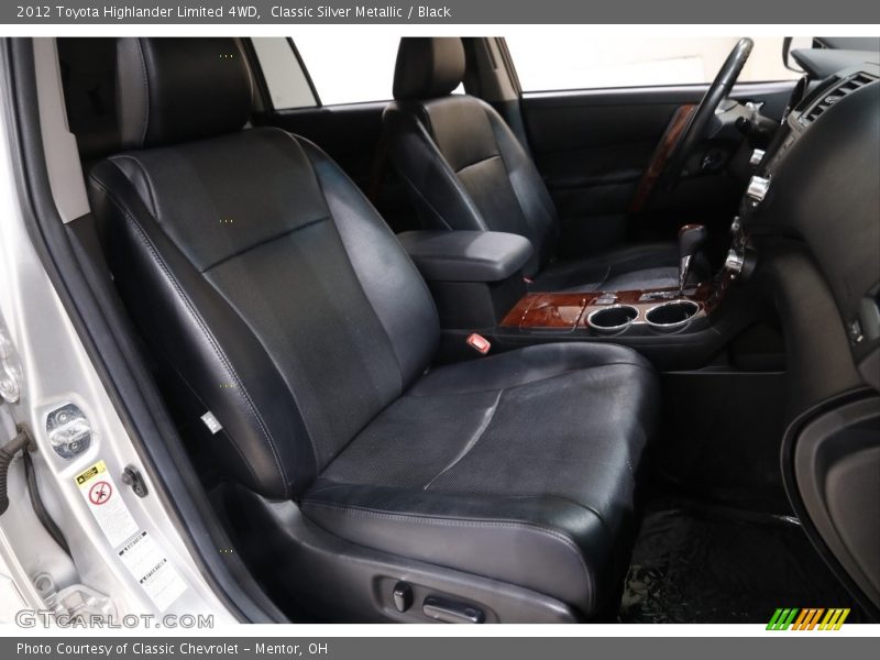 Classic Silver Metallic / Black 2012 Toyota Highlander Limited 4WD