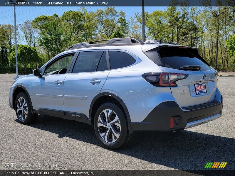 Ice Silver Metallic / Gray 2021 Subaru Outback 2.5i Limited