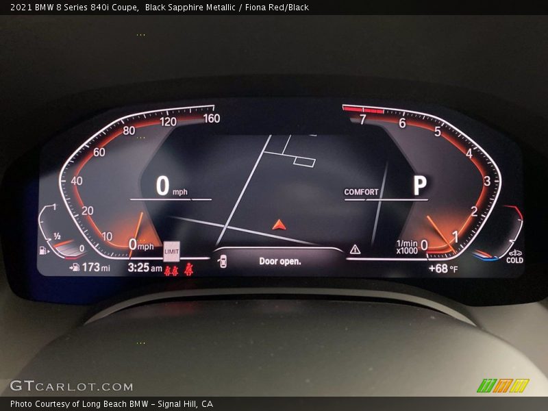  2021 8 Series 840i Coupe 840i Coupe Gauges