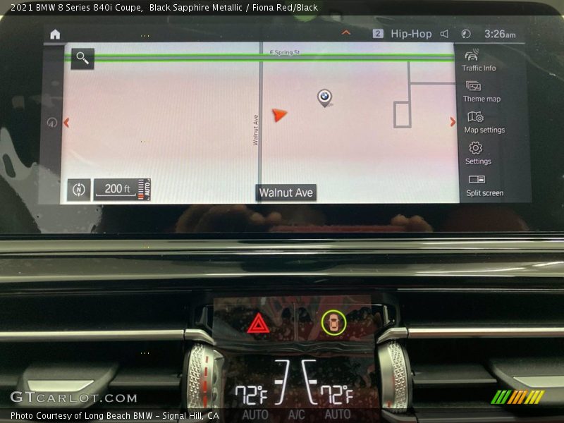 Navigation of 2021 8 Series 840i Coupe