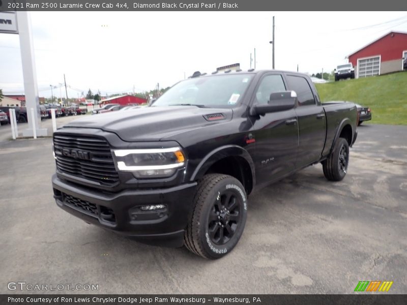 Diamond Black Crystal Pearl / Black 2021 Ram 2500 Laramie Crew Cab 4x4