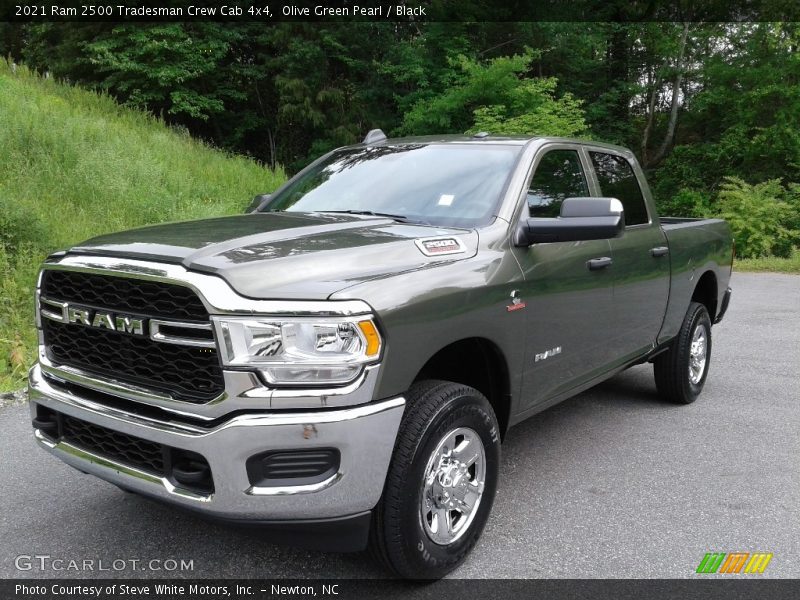 Olive Green Pearl / Black 2021 Ram 2500 Tradesman Crew Cab 4x4