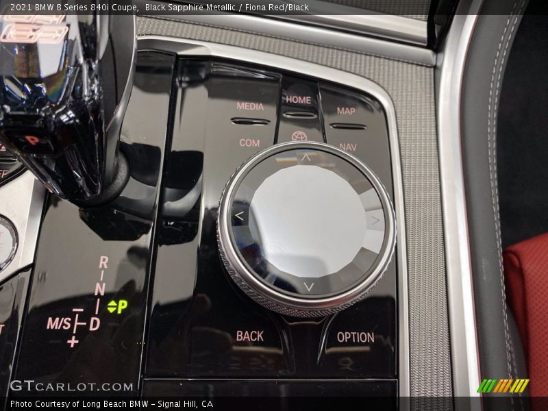 Controls of 2021 8 Series 840i Coupe