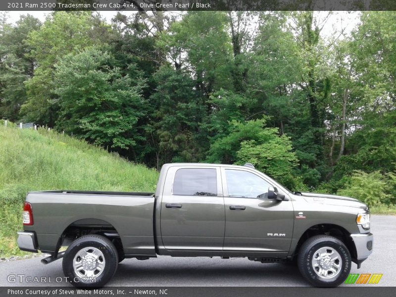 Olive Green Pearl / Black 2021 Ram 2500 Tradesman Crew Cab 4x4