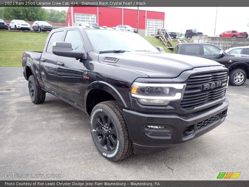 Diamond Black Crystal Pearl / Black 2021 Ram 2500 Laramie Crew Cab 4x4