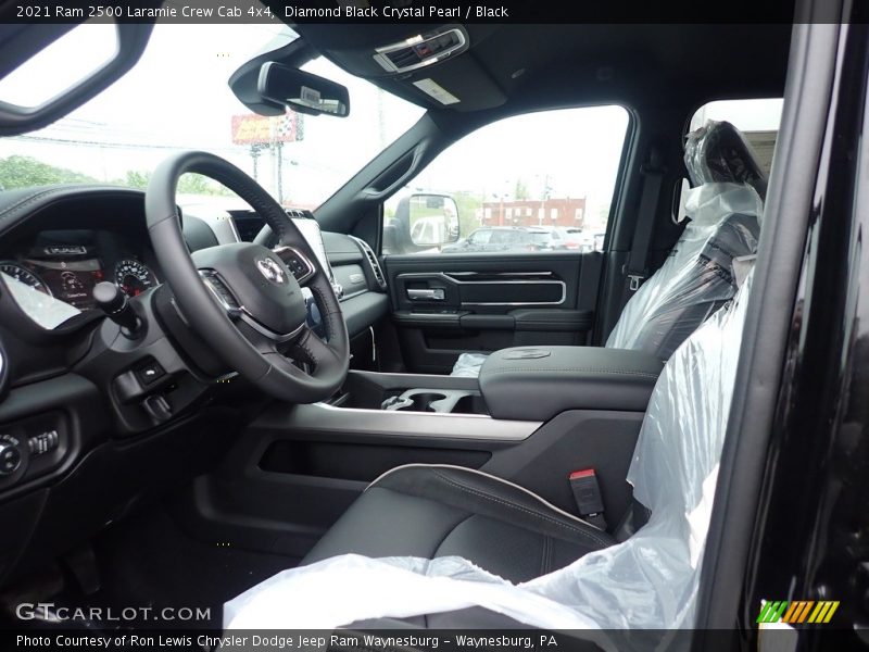 Diamond Black Crystal Pearl / Black 2021 Ram 2500 Laramie Crew Cab 4x4