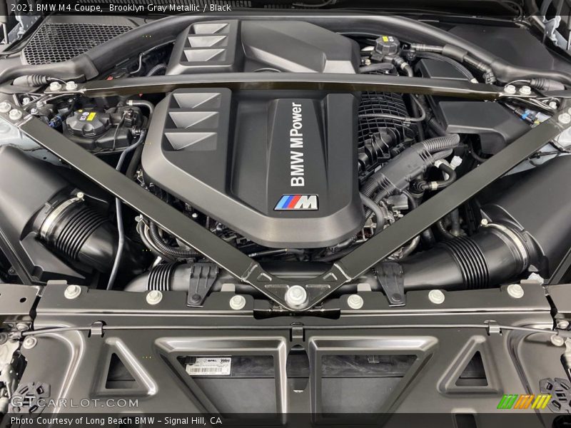  2021 M4 Coupe Engine - 3.0 Liter M TwinPower Turbocharged DOHC 24-Valve Inline 6 Cylinder