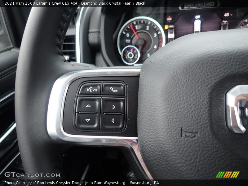 Diamond Black Crystal Pearl / Black 2021 Ram 2500 Laramie Crew Cab 4x4