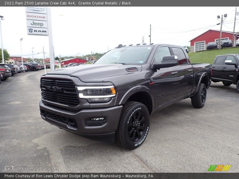 Granite Crystal Metallic / Black 2021 Ram 2500 Laramie Crew Cab 4x4