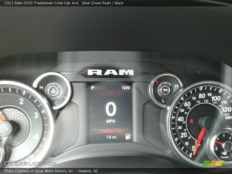 Olive Green Pearl / Black 2021 Ram 2500 Tradesman Crew Cab 4x4