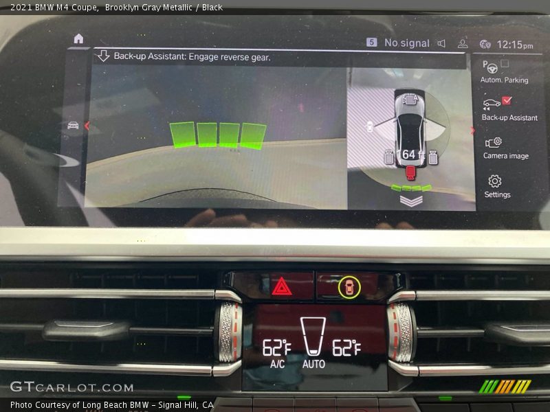 Brooklyn Gray Metallic / Black 2021 BMW M4 Coupe