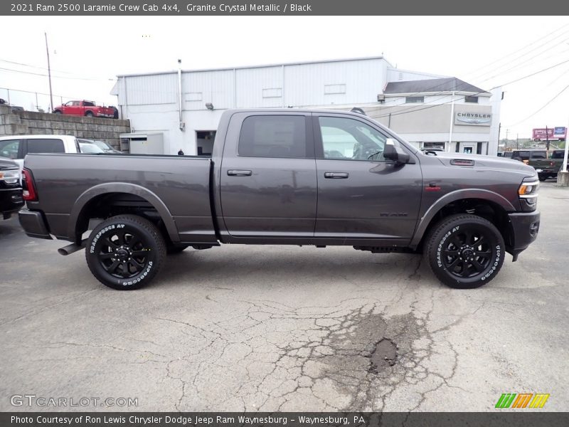 Granite Crystal Metallic / Black 2021 Ram 2500 Laramie Crew Cab 4x4