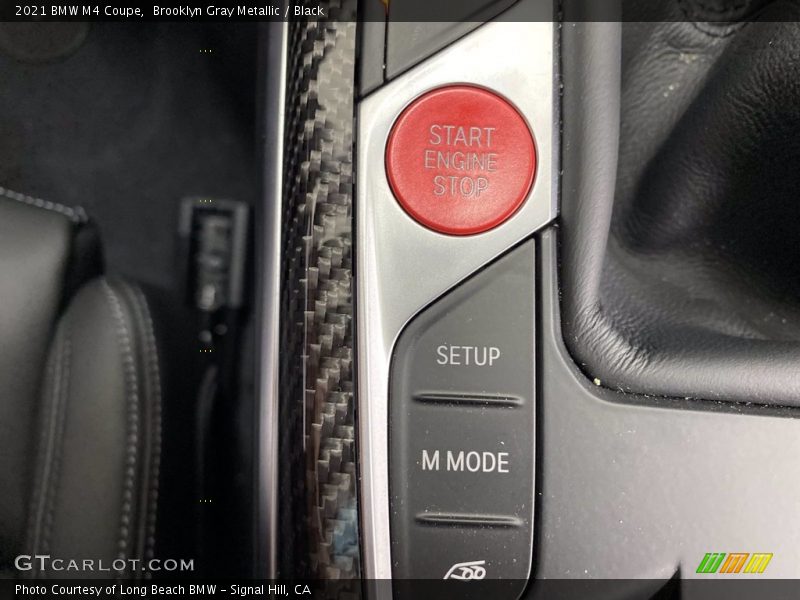 Brooklyn Gray Metallic / Black 2021 BMW M4 Coupe