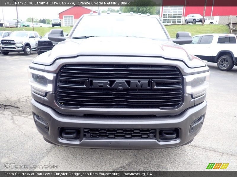 Granite Crystal Metallic / Black 2021 Ram 2500 Laramie Crew Cab 4x4