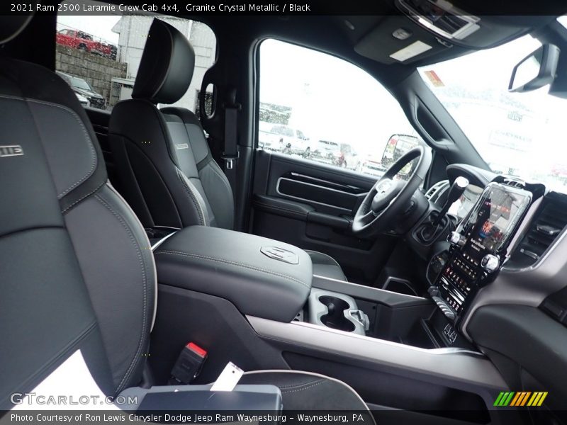 Granite Crystal Metallic / Black 2021 Ram 2500 Laramie Crew Cab 4x4
