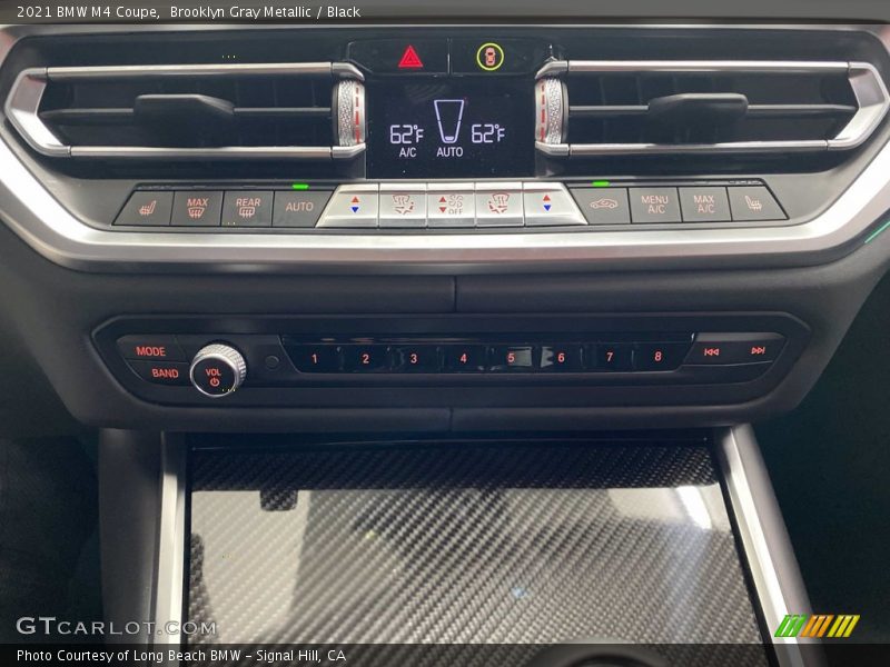 Controls of 2021 M4 Coupe