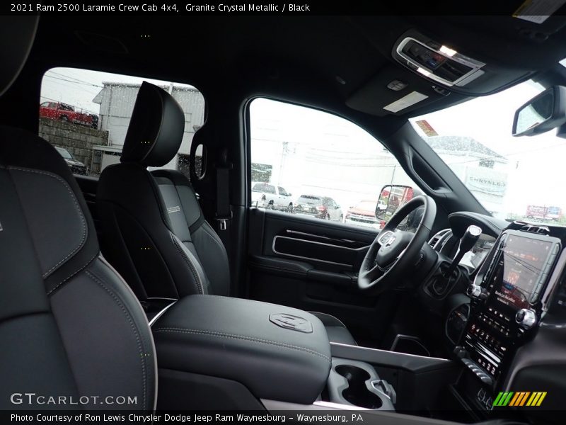 Granite Crystal Metallic / Black 2021 Ram 2500 Laramie Crew Cab 4x4