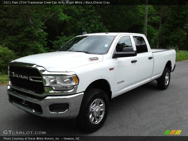 Bright White / Black/Diesel Gray 2021 Ram 2500 Tradesman Crew Cab 4x4