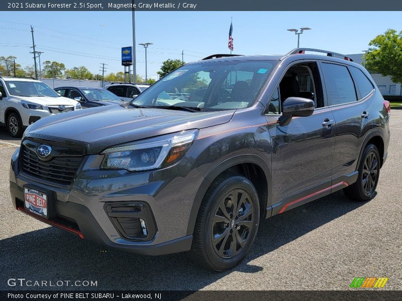 Magnetite Gray Metallic / Gray 2021 Subaru Forester 2.5i Sport