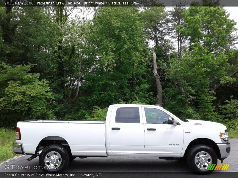 Bright White / Black/Diesel Gray 2021 Ram 2500 Tradesman Crew Cab 4x4
