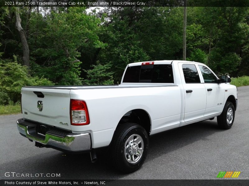 Bright White / Black/Diesel Gray 2021 Ram 2500 Tradesman Crew Cab 4x4