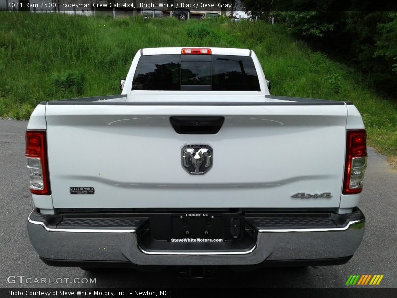 Bright White / Black/Diesel Gray 2021 Ram 2500 Tradesman Crew Cab 4x4