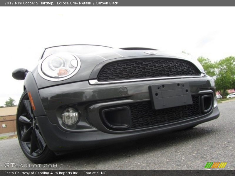 Eclipse Gray Metallic / Carbon Black 2012 Mini Cooper S Hardtop