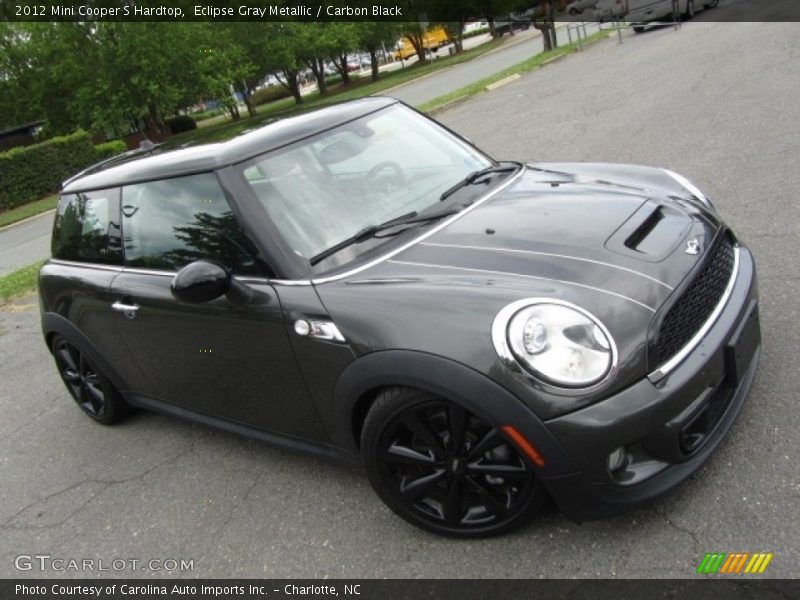 Eclipse Gray Metallic / Carbon Black 2012 Mini Cooper S Hardtop