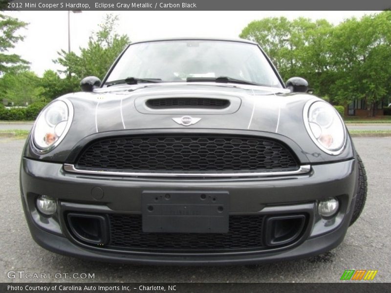 Eclipse Gray Metallic / Carbon Black 2012 Mini Cooper S Hardtop