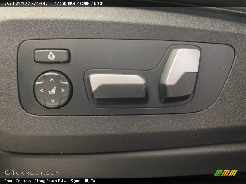 Phytonic Blue Metallic / Black 2021 BMW X7 xDrive40i