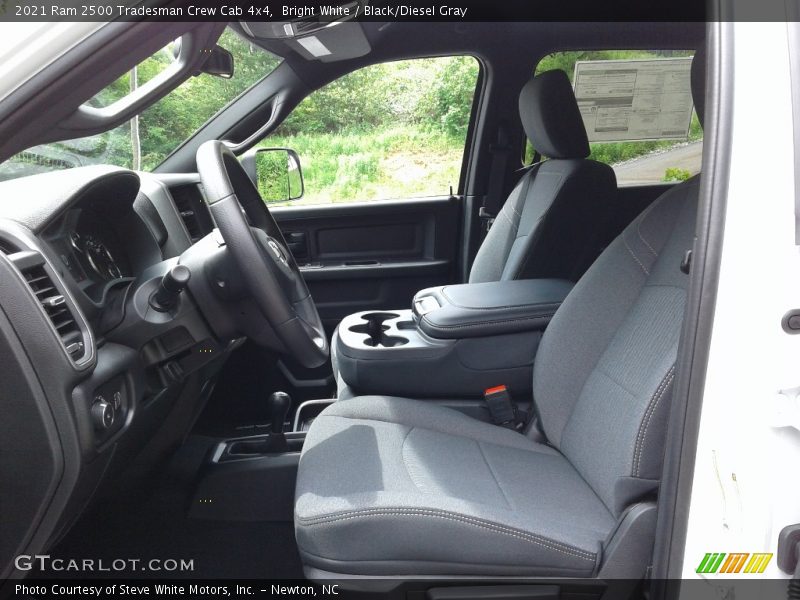 Bright White / Black/Diesel Gray 2021 Ram 2500 Tradesman Crew Cab 4x4