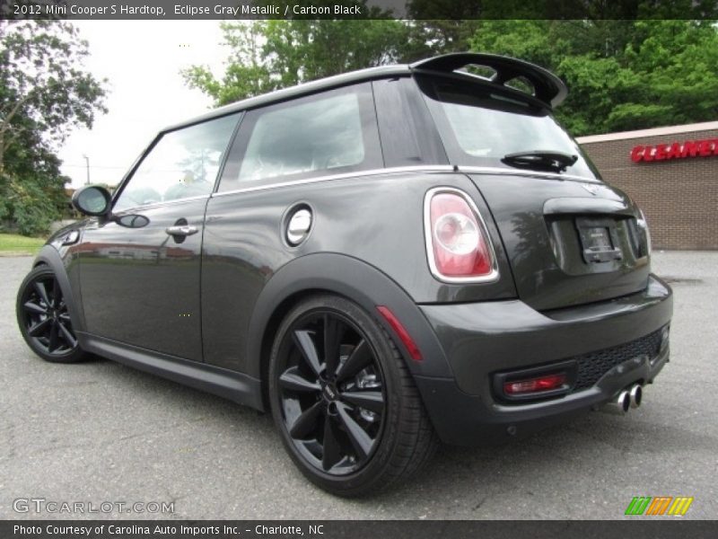Eclipse Gray Metallic / Carbon Black 2012 Mini Cooper S Hardtop