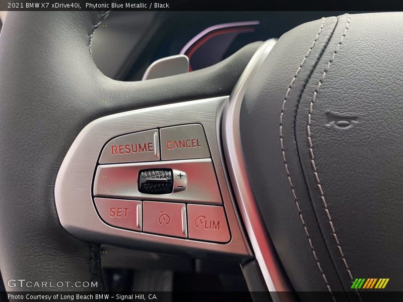 Controls of 2021 X7 xDrive40i