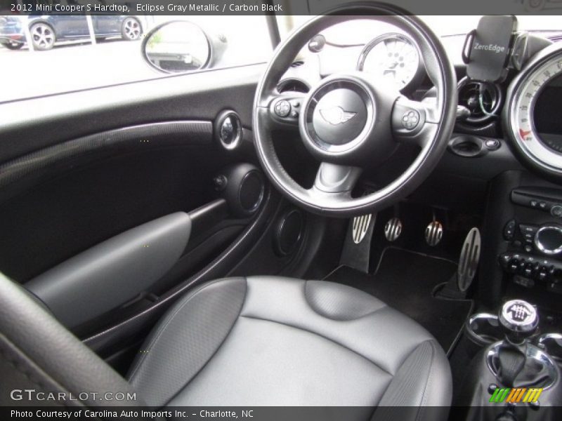 Eclipse Gray Metallic / Carbon Black 2012 Mini Cooper S Hardtop