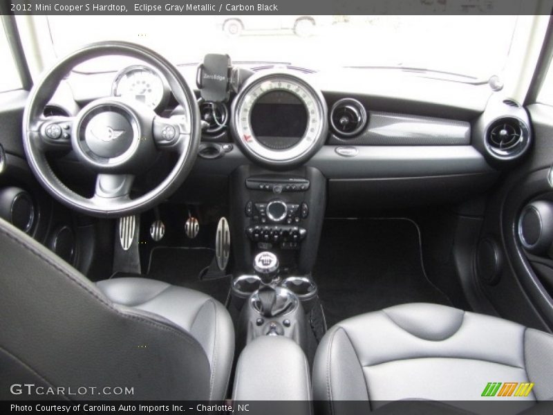 Eclipse Gray Metallic / Carbon Black 2012 Mini Cooper S Hardtop