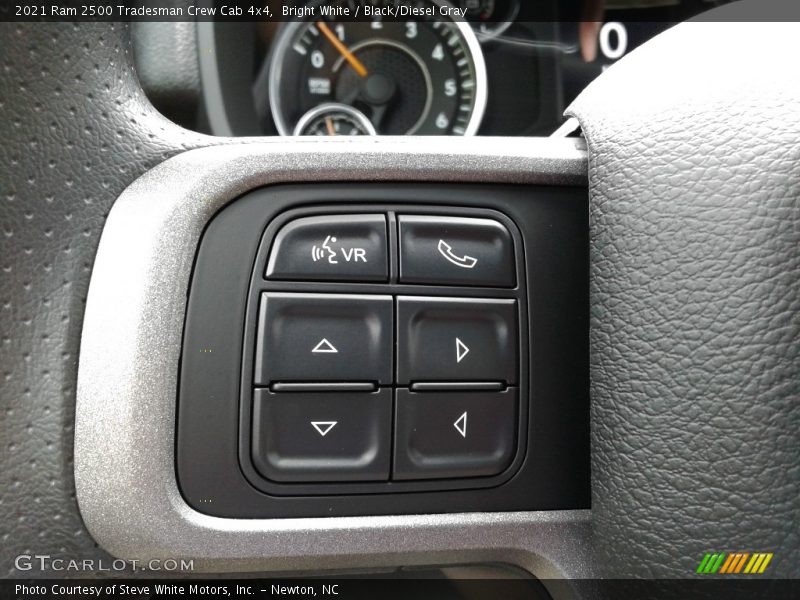 Bright White / Black/Diesel Gray 2021 Ram 2500 Tradesman Crew Cab 4x4