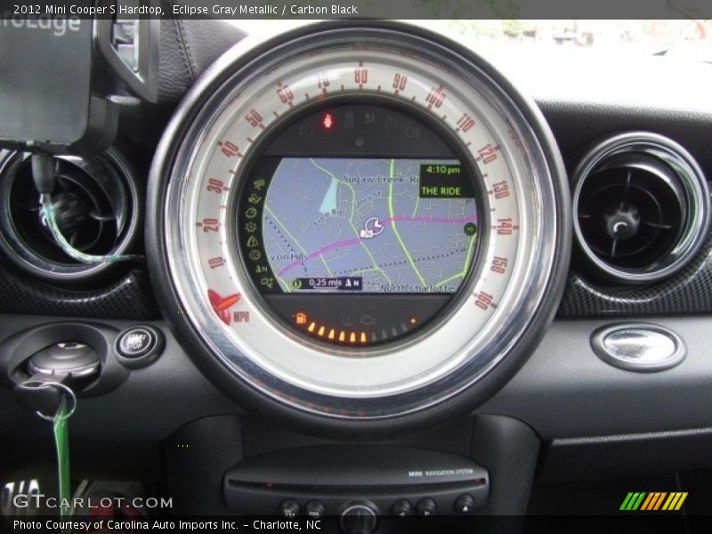 Eclipse Gray Metallic / Carbon Black 2012 Mini Cooper S Hardtop